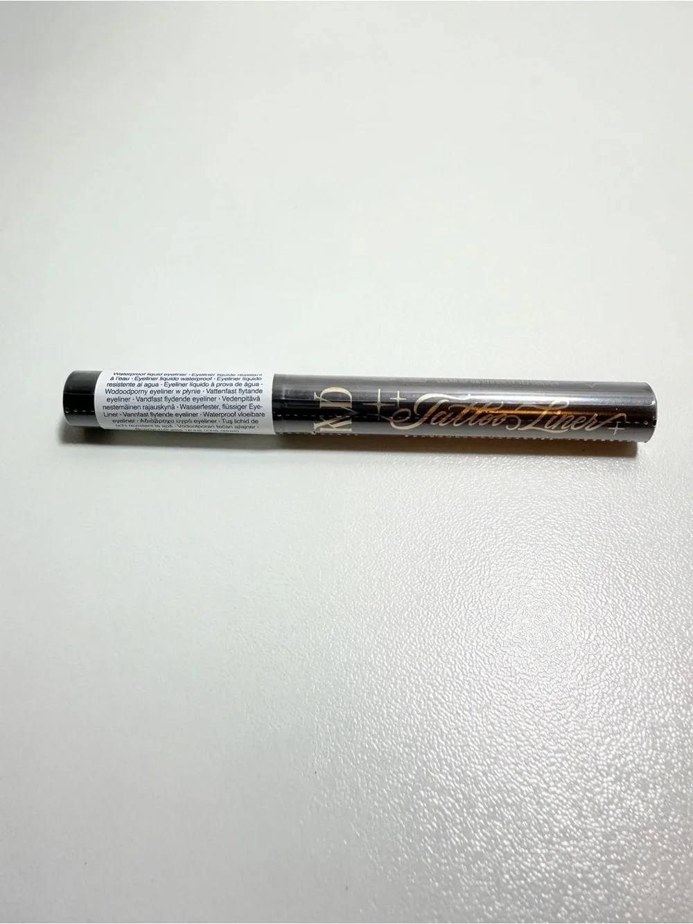 KVD Tattoo Liner liquid Eye Pencil travel size in trooper black 10 NEW